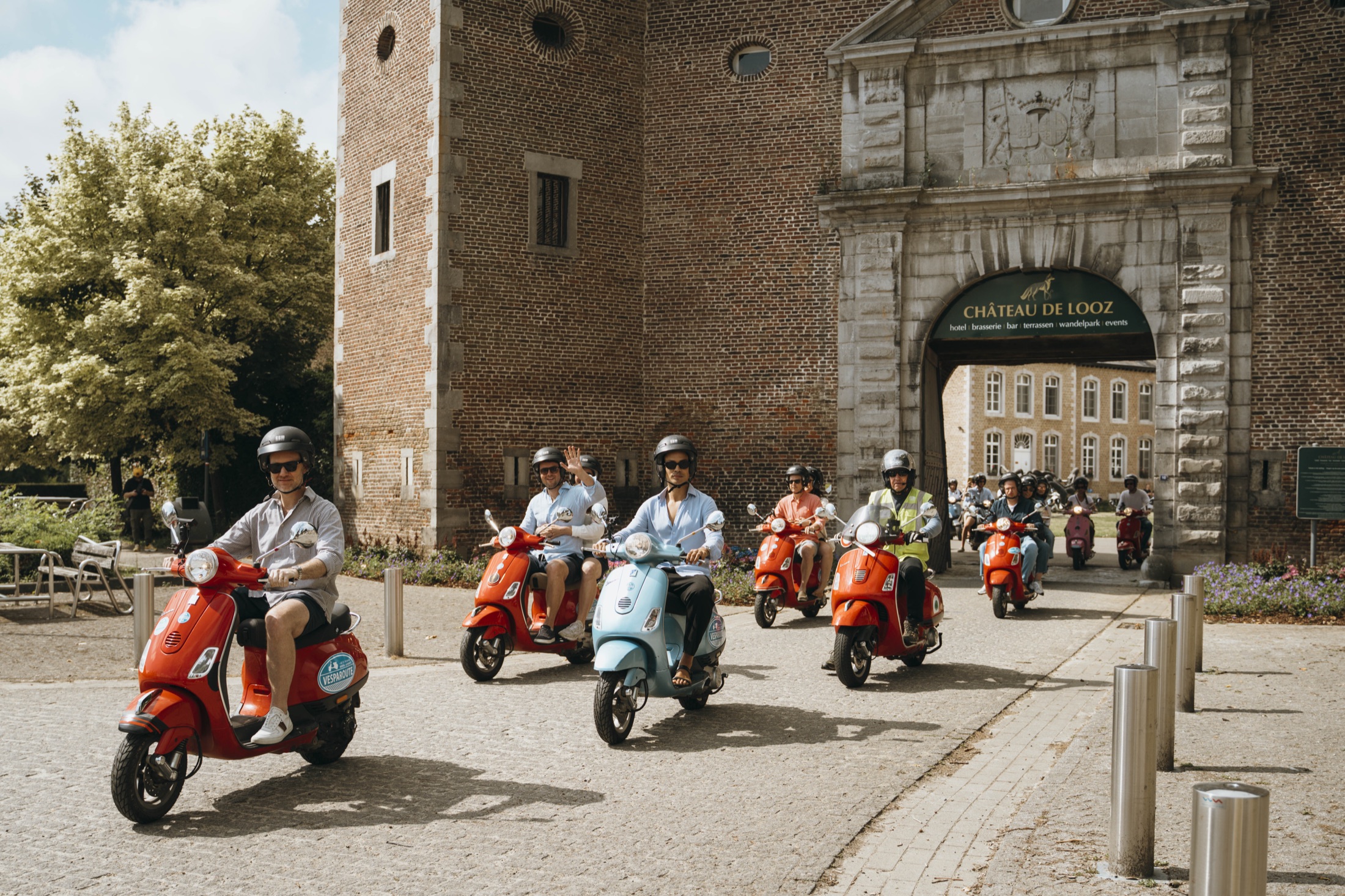 Discovering Haspengouw by Vespa